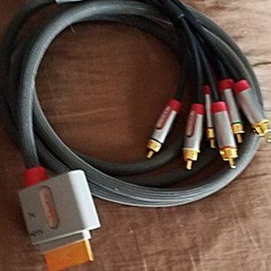 XBOX 360 HD braided audio/stereo video cable